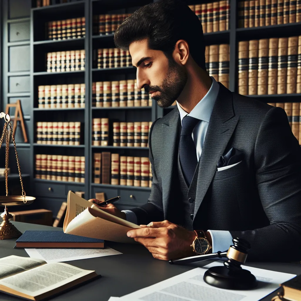 Lawyer in Office